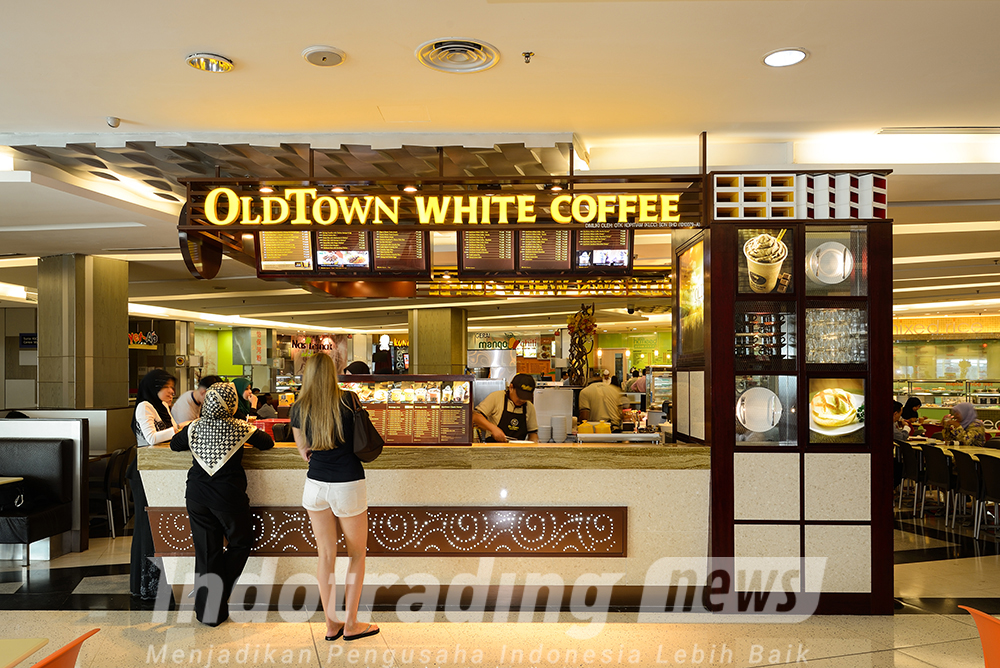 Foto: Ilustrasi gerai Basic Oldtown White Coffee /Dok: indotrading.com