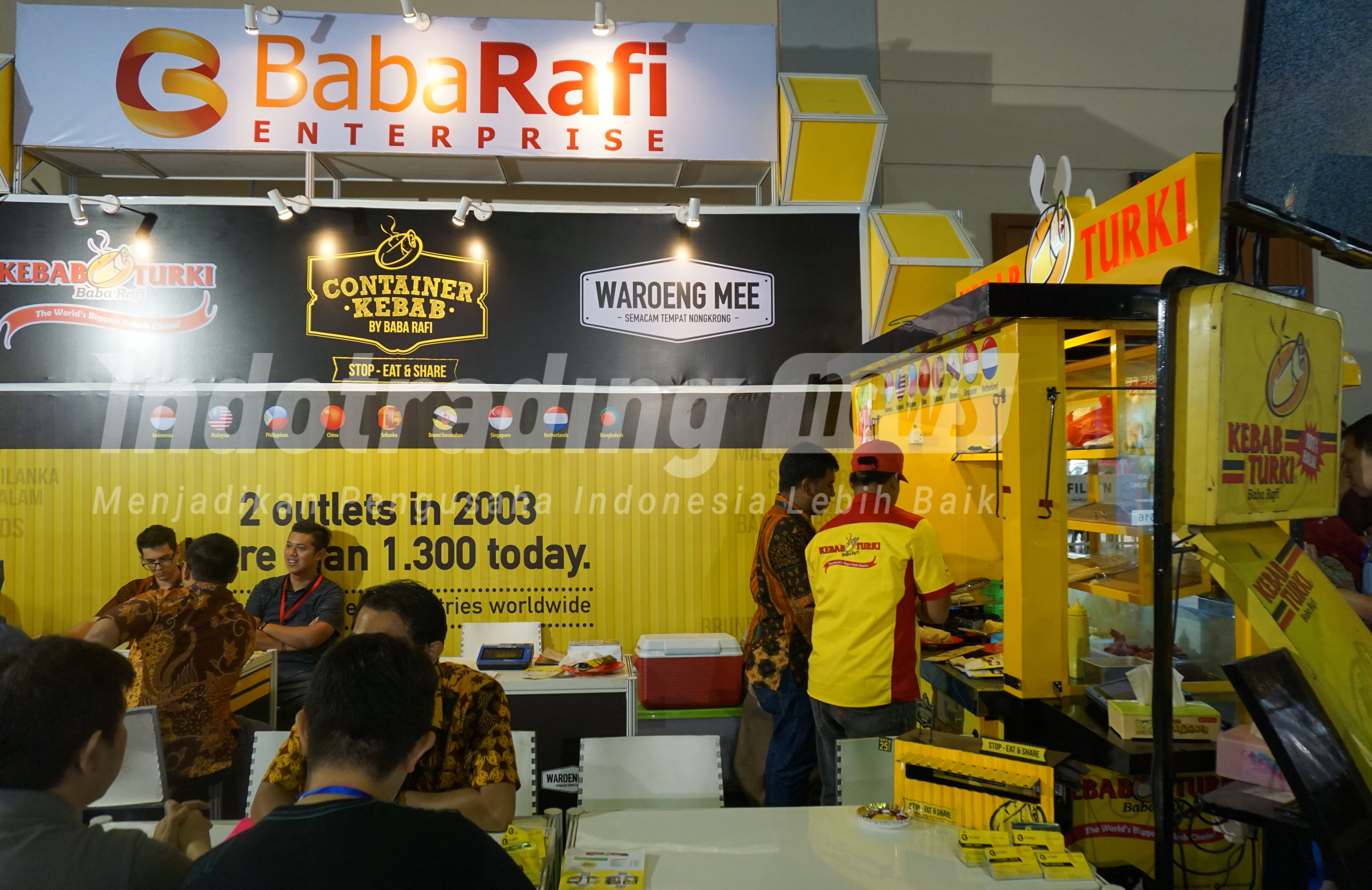 Foto: Ilustrasi gerai Kebab Turki Baba Rafi Dok/indotrading.com