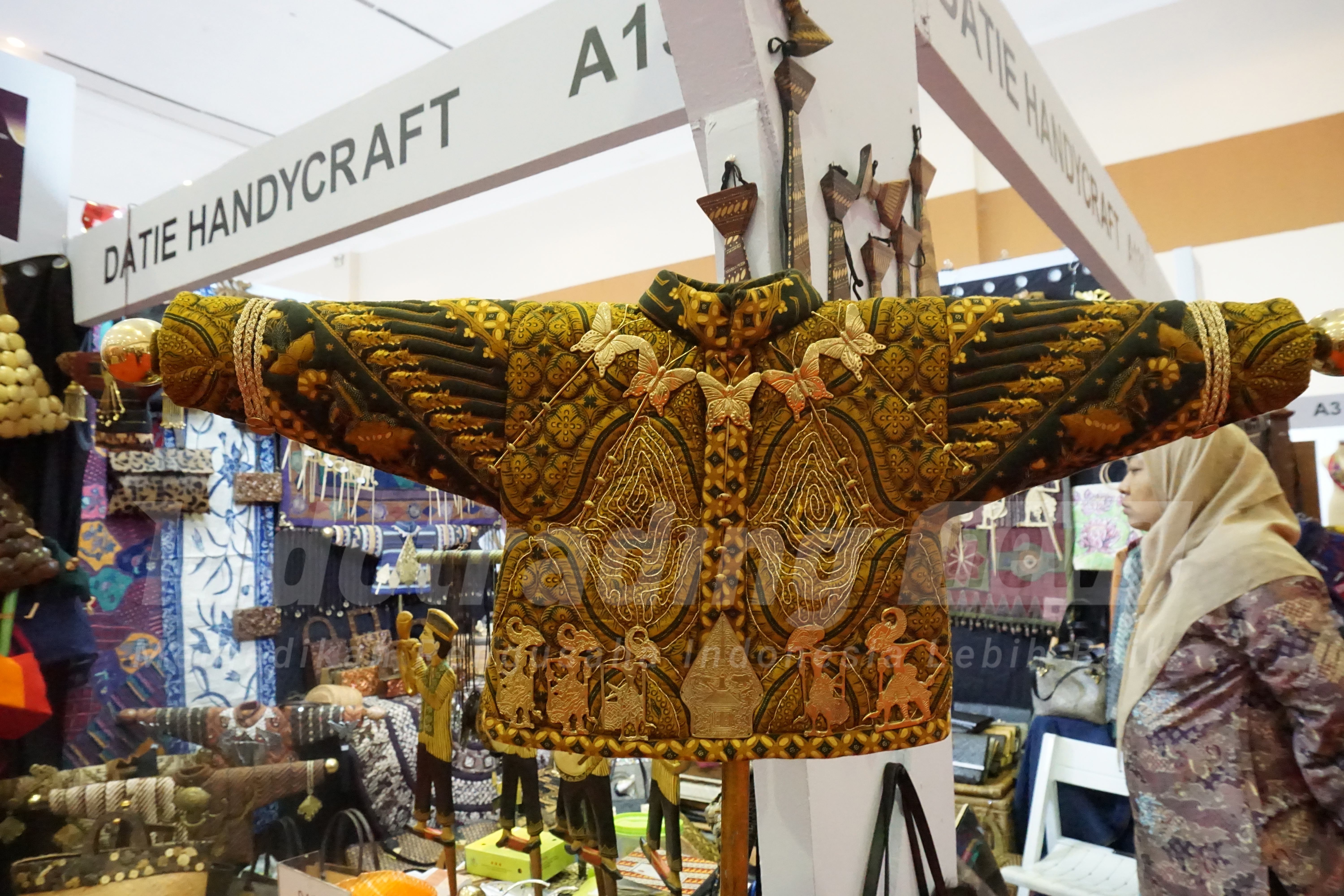 Foto: Salah satu karya Kirono Arundhatie dalam Datie Handicraft/Dok: indotrading.com 