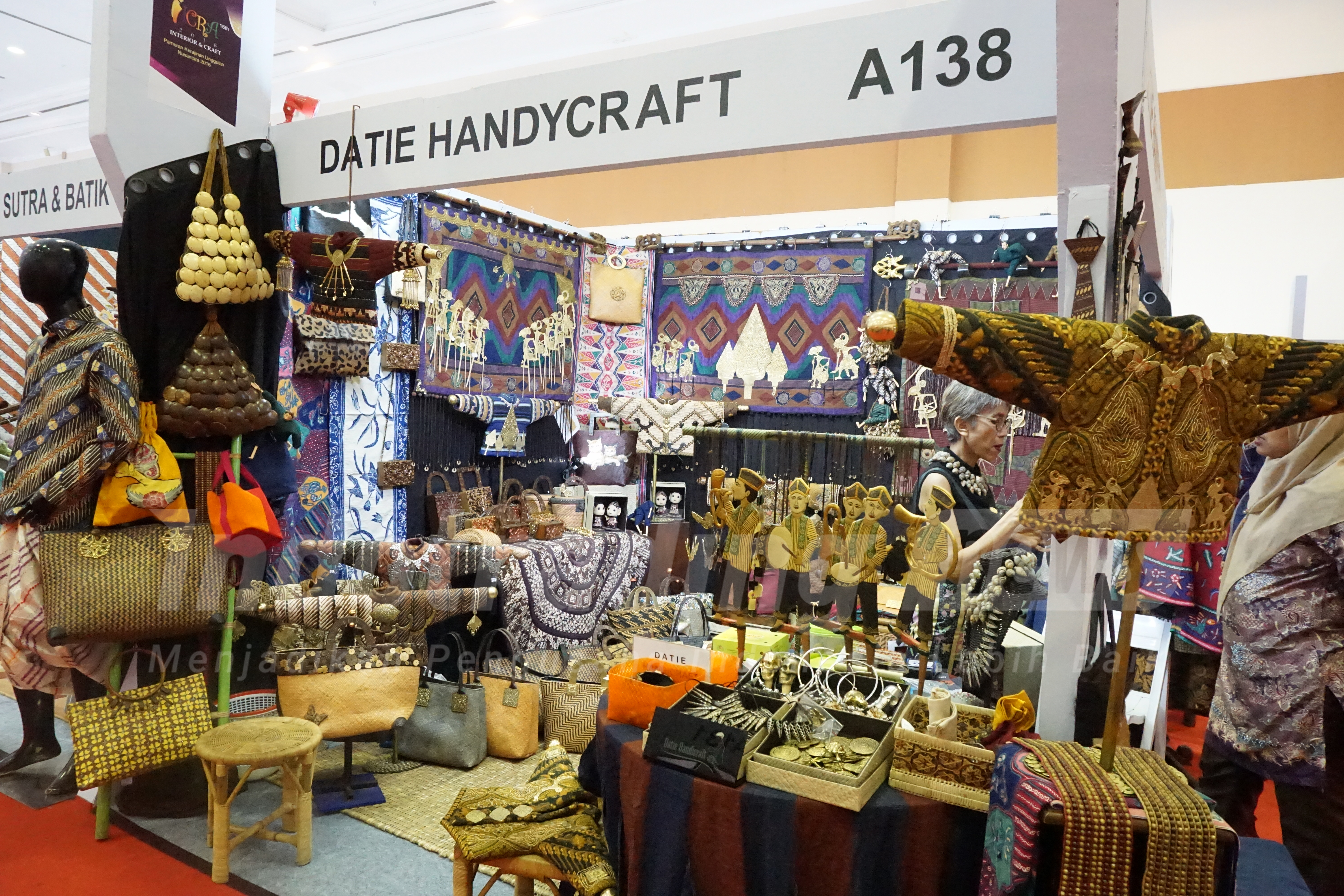 Foto: Salah satu karya Kirono Arundhatie dalam Datie Handicraft/Dok: indotrading.com 