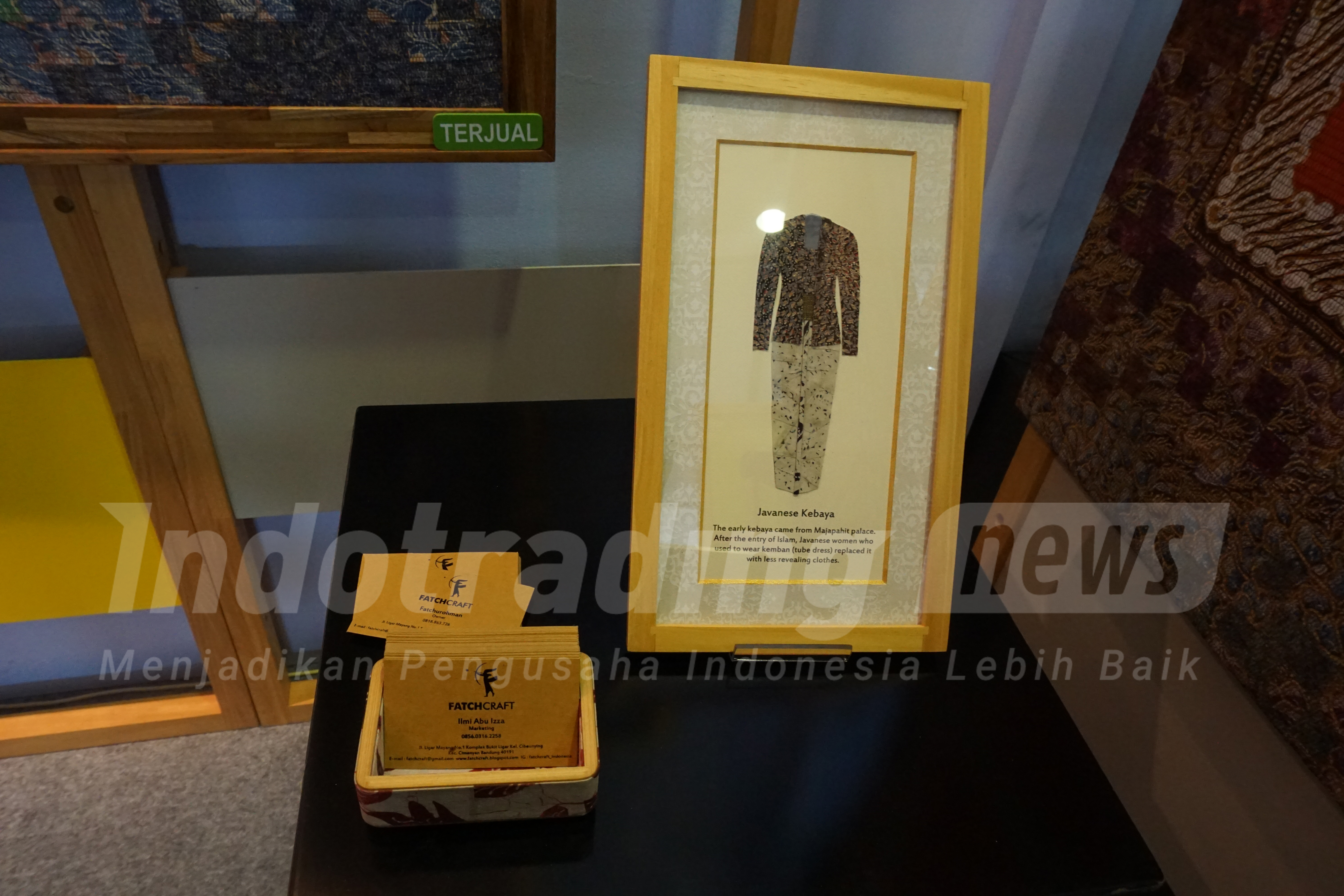 Foto: Kolase batik karya Fatch Craft/Dok: indotrading.com