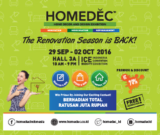 Foto: Pameran HOMEDEC 2016/Dok: www.homedec.com