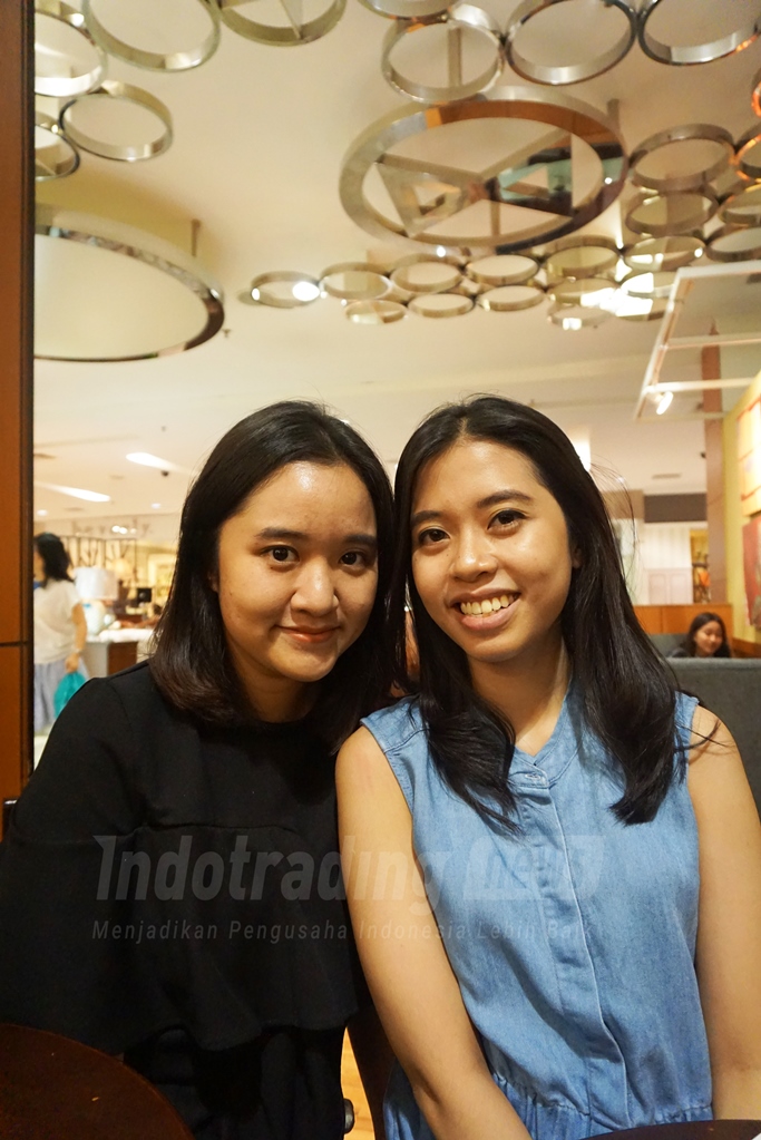 Foto: Keisha Deisra dan Karina mecca, CEO Dulcet Patisserie/ Dok: Indotrading.com