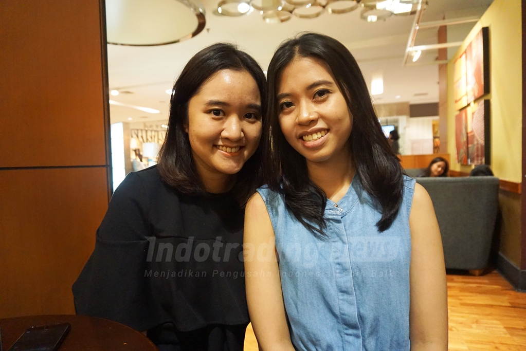 Foto: Keisha Deisra dan Karina mecca, CEO Dulcet Patisserie/ Dok: Indotrading.com