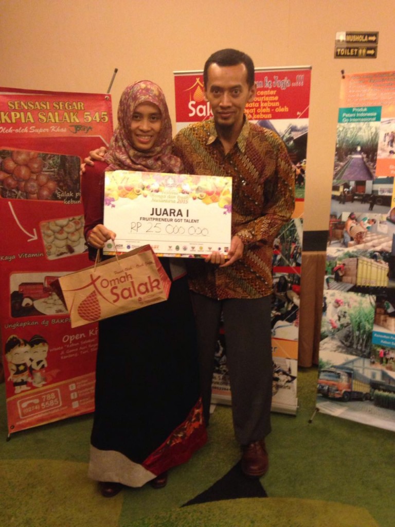 Hebat! Surya Agung Saputra Sukses Terbangkan Salak Pondoh