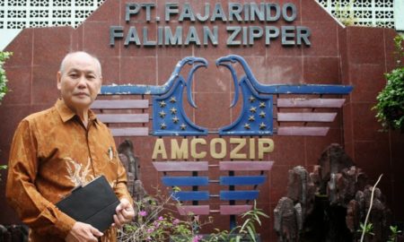 Muliamin pendiri PT Fajarindo Faliman Zipper