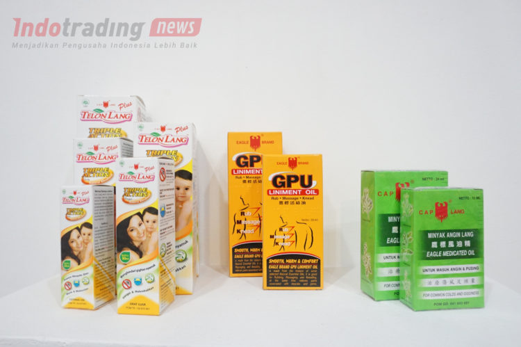 Foto: Berbagai macam produk Cap Lang produksi PT Eagle Indo Pharma/Dok: indotrading.com