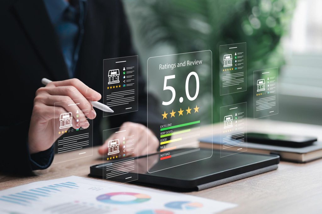 rating produk di marketplace.