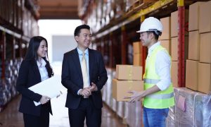tim procurement bertemu supplier bisnis B2B.