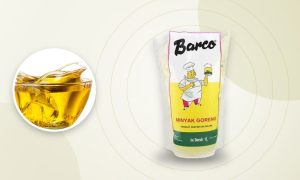 Minyak goreng kemasan pouch dan minyak goreng dalam mangkuk