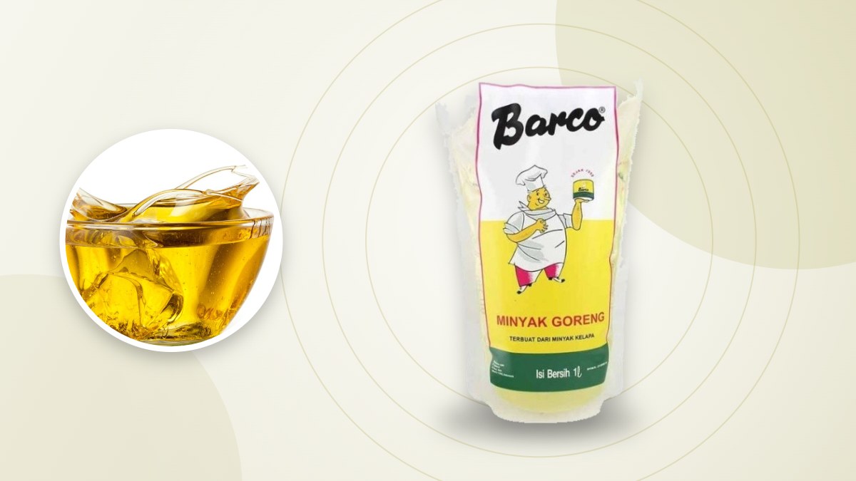 Minyak goreng kemasan pouch dan minyak goreng dalam mangkuk