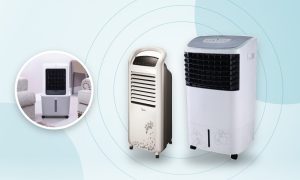 Kipas angin air atau air cooler untuk rumah dan kantor