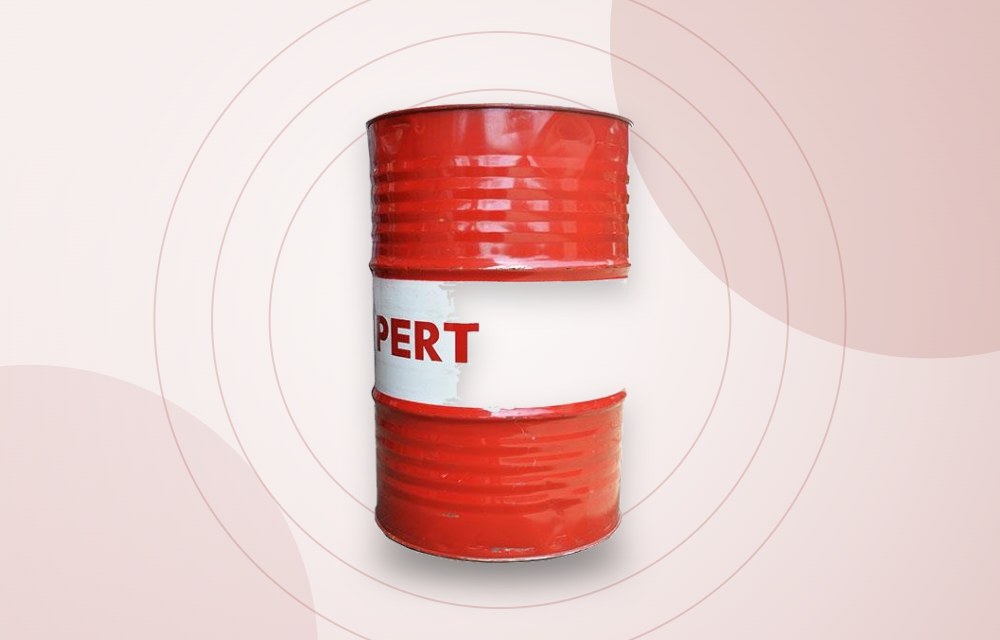 Drum oli pelumas untuk stok bengkel